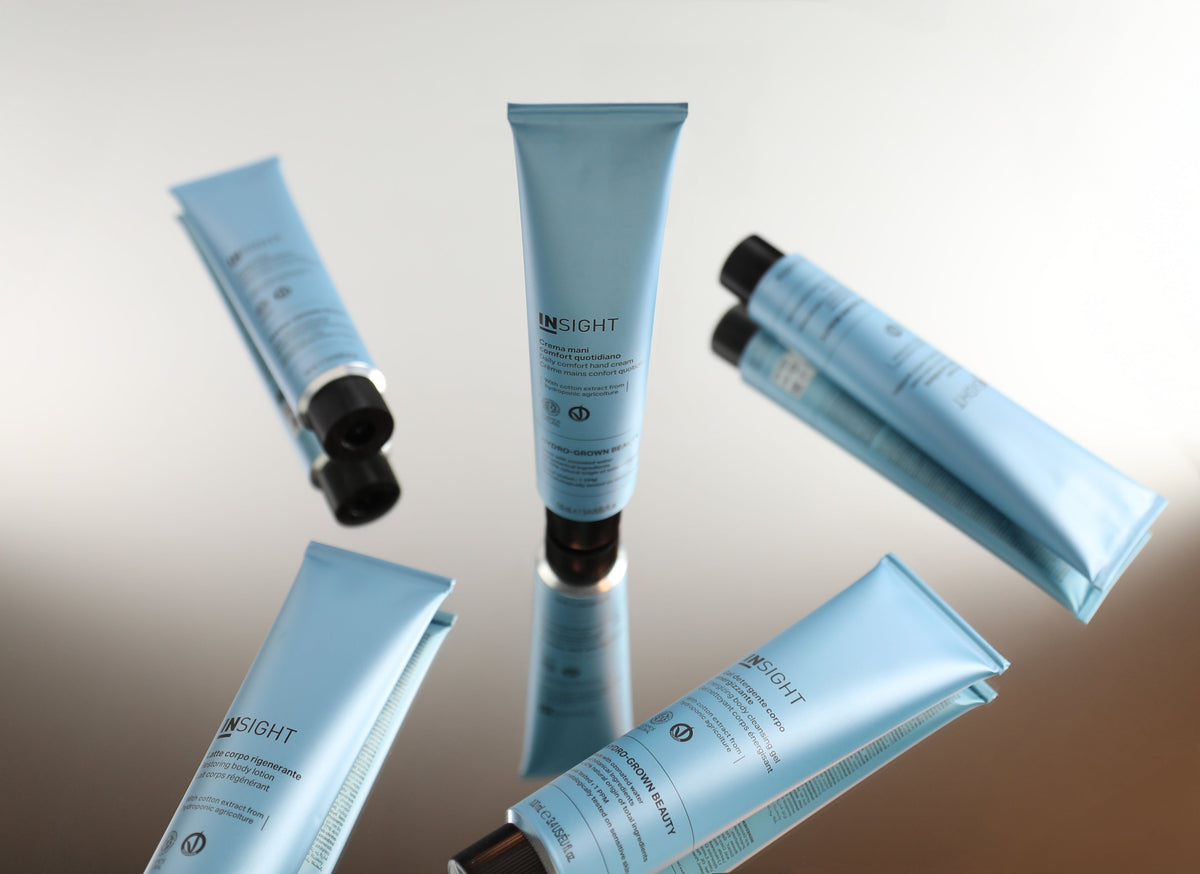 INSIGHT Hydro-Grown Beauty product tubes