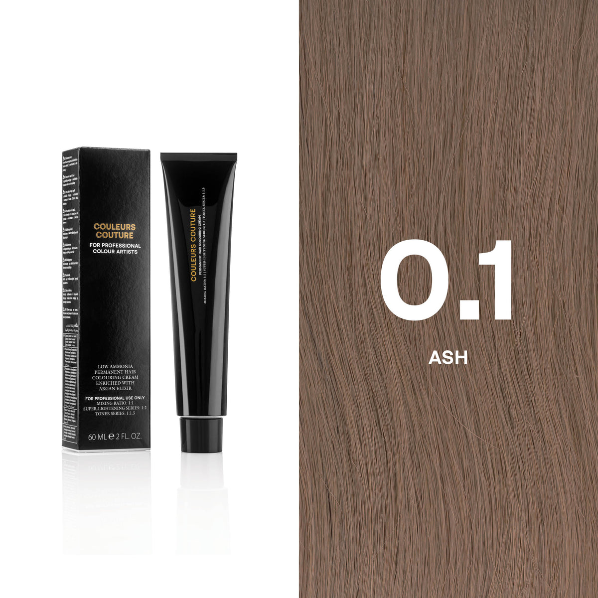 Couleurs Couture - Toner 0.1 Ash 60ml
