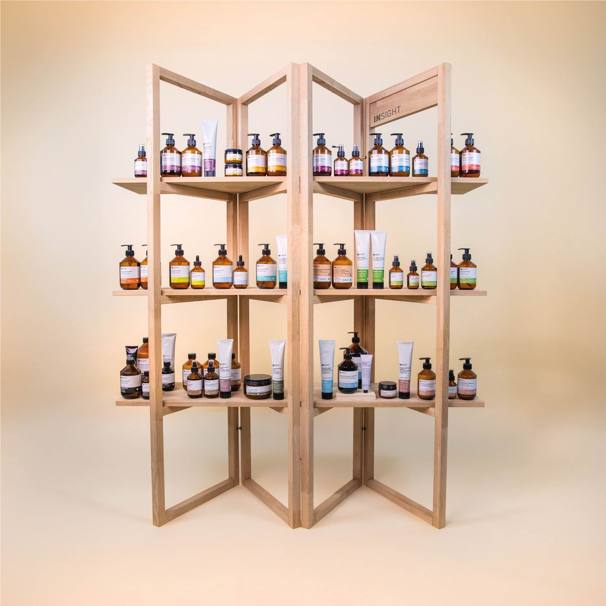 INSIGHT Wooden Shelf Display Expo
