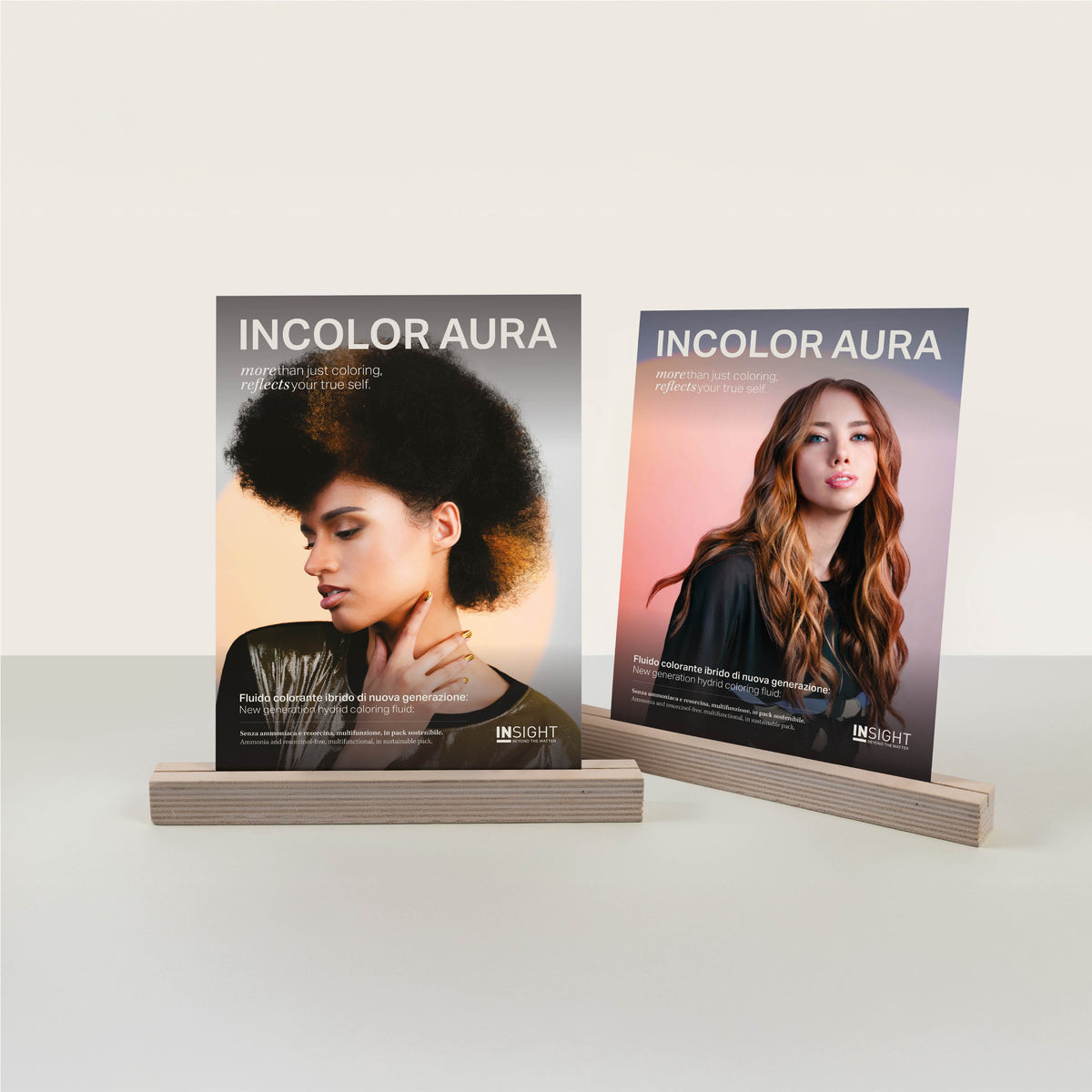 INSIGHT POS Crowner Display Elasti-Curl (Aura)