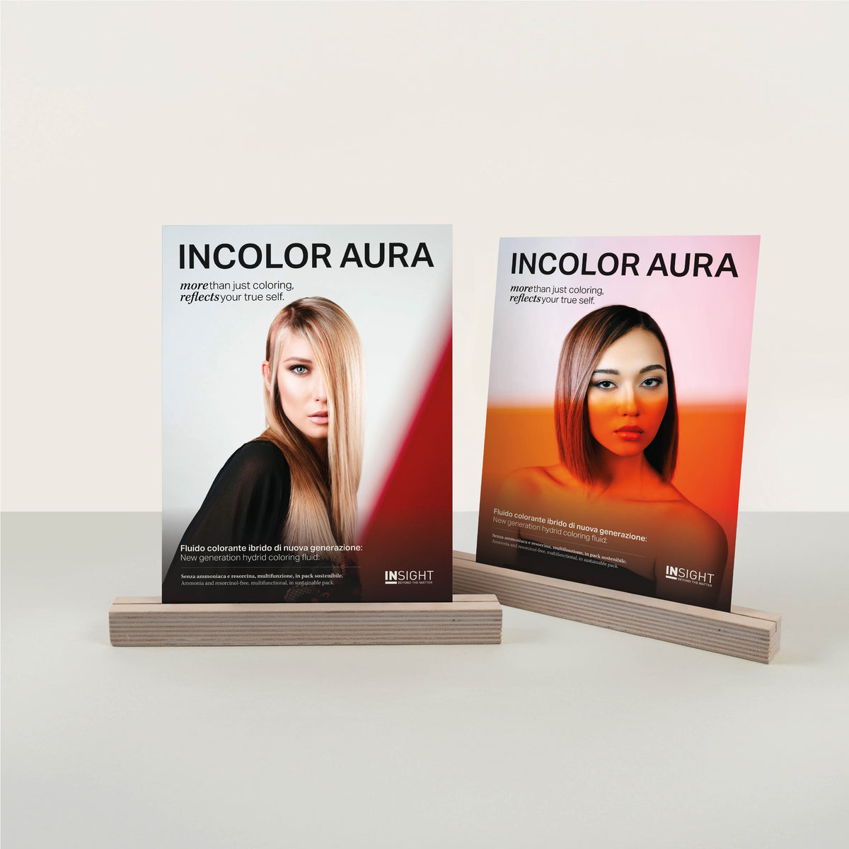 INSIGHT POS Crowner Display Elasti-Curl (Aura)